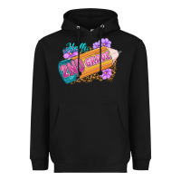 Black Hello 2nd Grade Heavyweight Hoodie - RanaPortraitStore
