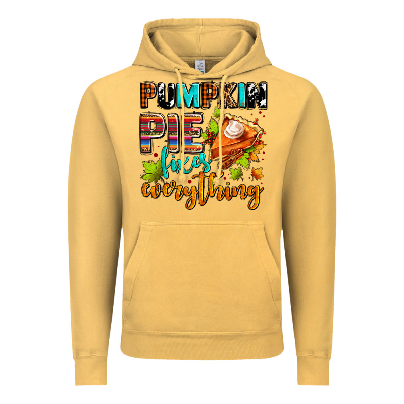 Pumpkin Pie Fixes Everything Vintage Hoodie by AdoDesignShop | Teevron