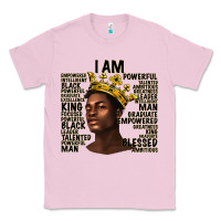 Bubblegum Pink afro man black king i am Classic Tee - texasbilliewilder