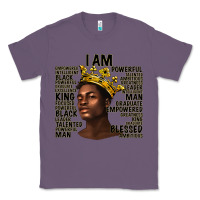 Lavender afro man black king i am Classic Tee - texasbilliewilder