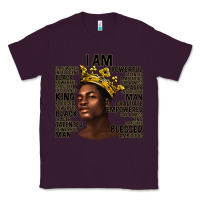 Plum afro man black king i am Classic Tee - texasbilliewilder