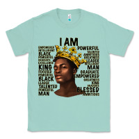 Seafoam afro man black king i am Classic Tee - texasbilliewilder