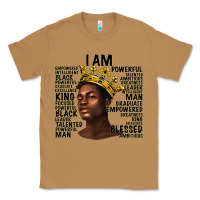 Afro Man Black King I Am Classic Tee | Teevron