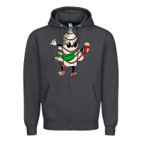 Smoke little debbie christmas tree cakes Zipper Hoodie - Zillion Design Studio
