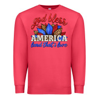Cardinal god bless america land that i love Premium Sweatshirt - HRA Design Shop