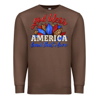 Chestnut god bless america land that i love Premium Sweatshirt - HRA Design Shop