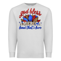 Dove Grey god bless america land that i love Premium Sweatshirt - HRA Design Shop