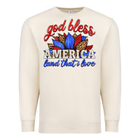 Sandshell god bless america land that i love Premium Sweatshirt - HRA Design Shop