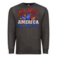 Smoke god bless america land that i love Premium Sweatshirt - HRA Design Shop