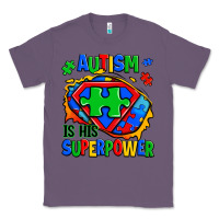 Lavender autism is his superpower ripped Classic Tee - Zillion Design Studio