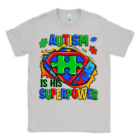 Moon Dust autism is his superpower ripped Classic Tee - Zillion Design Studio