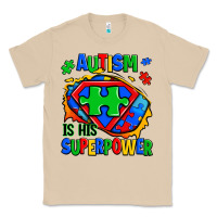 Mushroom autism is his superpower ripped Classic Tee - Zillion Design Studio