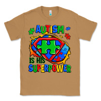 Toasted Coconut autism is his superpower ripped Classic Tee - Zillion Design Studio
