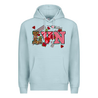 Blue Mist valentines day lvn Premium Hoodie - NancyCooperArtShop