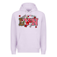 Lilac valentines day lvn Premium Hoodie - NancyCooperArtShop