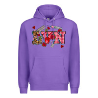 Purple valentines day lvn Premium Hoodie - NancyCooperArtShop