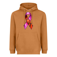 Meerkat Breast Cancer Ribbon Basketball Heavyweight Hoodie - texasbilliewilder