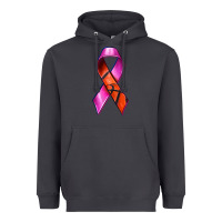 Smoke Breast Cancer Ribbon Basketball Heavyweight Hoodie - texasbilliewilder