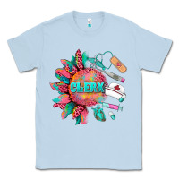 Dusty Blue western clerk medical instruments Classic Tee - BarkalooDesign