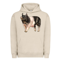 Pigment French Oak hampshire pig Urban Hoodie - LillyAllenDesigns