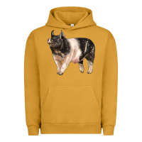 Pigment Peanut Butter hampshire pig Urban Hoodie - LillyAllenDesigns