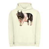 Pigment Pistachio hampshire pig Urban Hoodie - LillyAllenDesigns