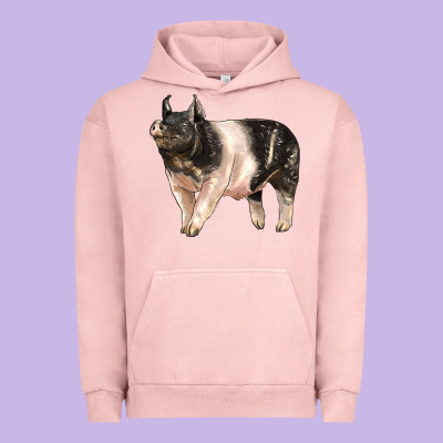 Hampshire Pig Urban Hoodie Designed By Lillyallendesigns