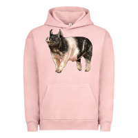 Pigment Salmon hampshire pig Urban Hoodie - LillyAllenDesigns