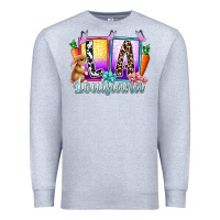 Heather Grey louisiana easter dady Premium Sweatshirt - RacoonDesign