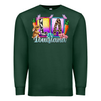 Sports Green louisiana easter dady Premium Sweatshirt - RacoonDesign
