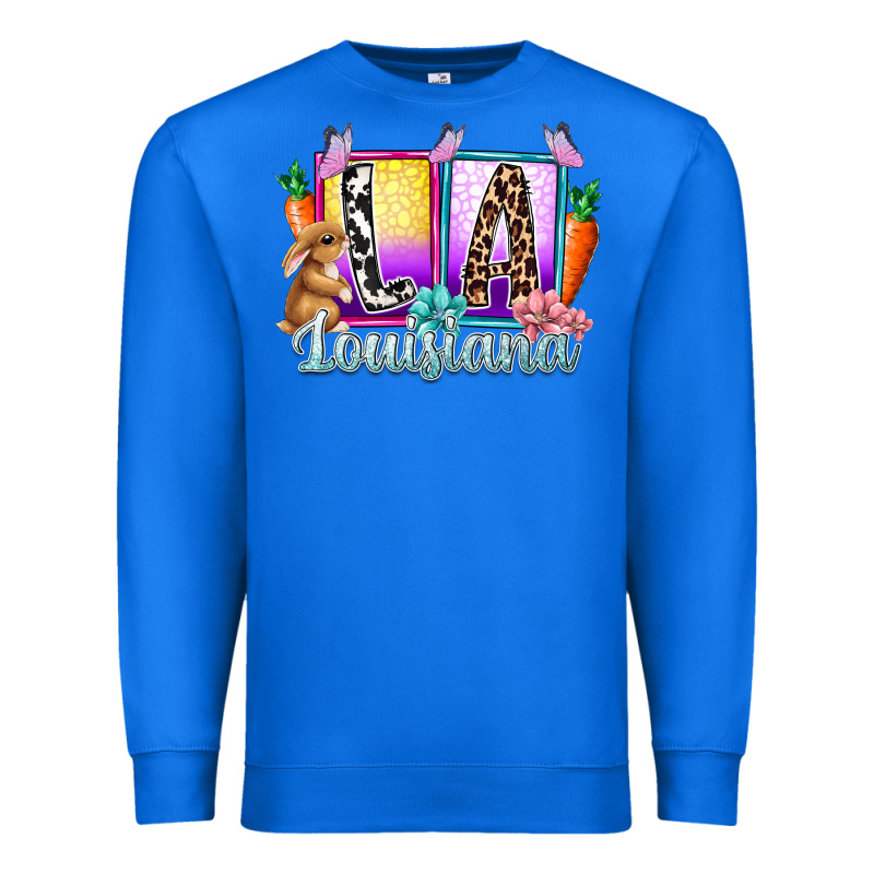 Louisiana Easter Dady Premium Sweatshirt by RacoonDesign | Teevron