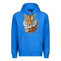 True Royal Tiger Head Premium Hoodie - LillyAllenDesigns