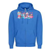 True Royal lash hustler coffee cups Zipper Hoodie - texasbilliewilder