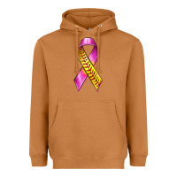 Meerkat Breast Cancer Ribbon Softball Heavyweight Hoodie - texasbilliewilder