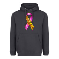 Smoke Breast Cancer Ribbon Softball Heavyweight Hoodie - texasbilliewilder