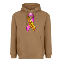 Toasted Coconut Breast Cancer Ribbon Softball Heavyweight Hoodie - texasbilliewilder