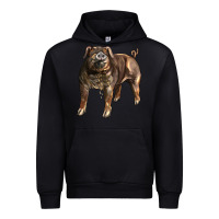 Black Duroc Pig Urban Hoodie - LillyAllenDesigns