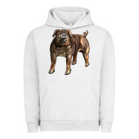 Pigment Lunar Rock Duroc Pig Urban Hoodie - LillyAllenDesigns