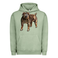 Pigment Oil Green Duroc Pig Urban Hoodie - LillyAllenDesigns