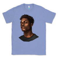 Colony Blue afro man Classic Tee - texasbilliewilder