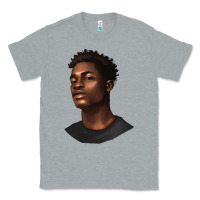 Heather Grey afro man Classic Tee - texasbilliewilder