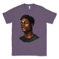 Lavender afro man Classic Tee - texasbilliewilder
