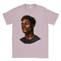 Lilac afro man Classic Tee - texasbilliewilder
