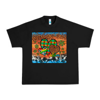 Black autism awareness hearts leopard cowhide Urban Heavy Tee - Artiststas