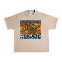 French Oak autism awareness hearts leopard cowhide Urban Heavy Tee - Artiststas