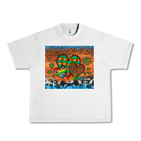 Lunar Rock autism awareness hearts leopard cowhide Urban Heavy Tee - Artiststas
