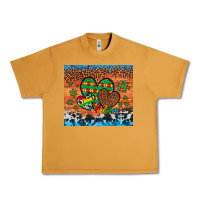 Peanut Butter autism awareness hearts leopard cowhide Urban Heavy Tee - Artiststas