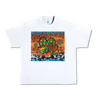 Autism Awareness Hearts Leopard Cowhide Urban Heavy Tee | Teevron