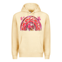 Pina Colada valentines day rainbow with heart Premium Hoodie - NancyCooperArtShop