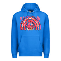 True Royal valentines day rainbow with heart Premium Hoodie - NancyCooperArtShop